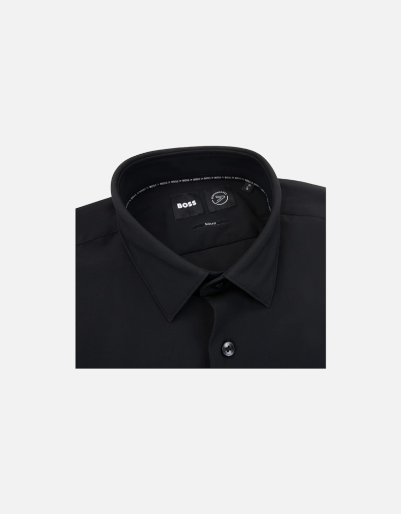 P Hank S Kent Performance Stretch Shirt Black 001