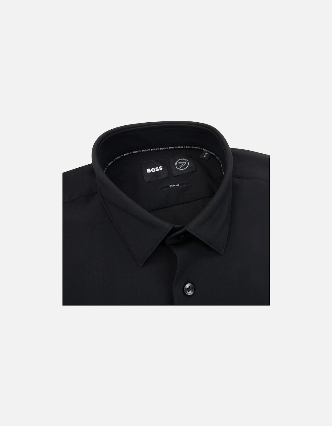 P Hank S Kent Performance Stretch Shirt Black 001