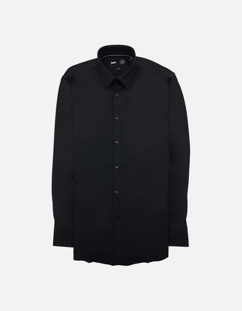 P Hank S Kent Performance Stretch Shirt Black 001