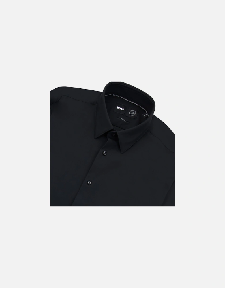 P Hank S Kent Performance Stretch Shirt Black 001