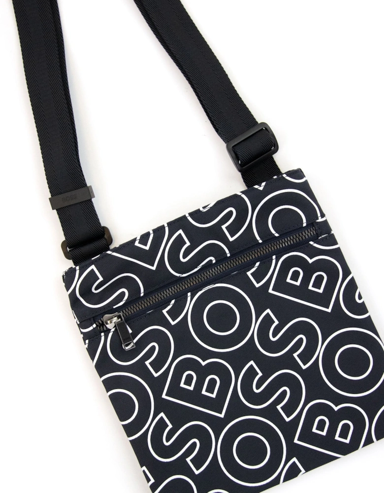 Catch Ln Outline Logo Envelope Bag Navy 409