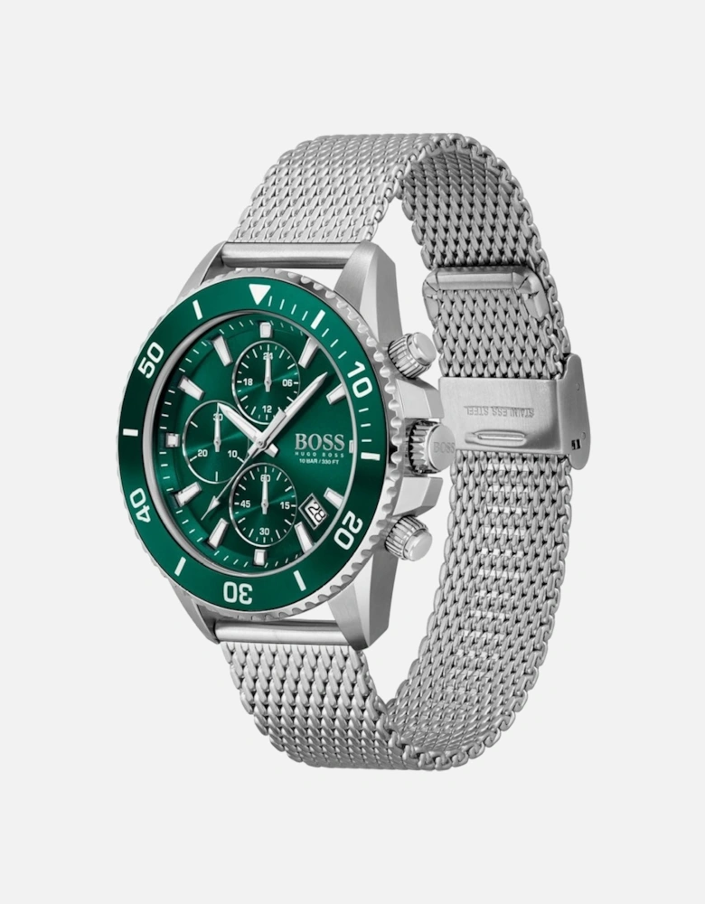 Admiral Green Steel Watch Stainless Steel