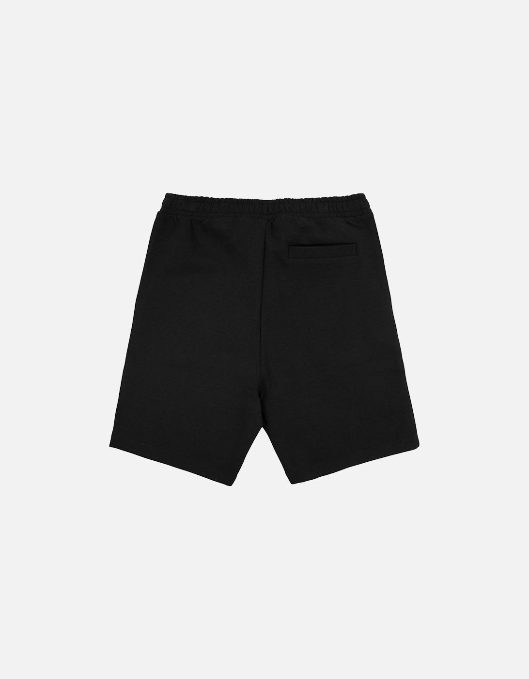 Headlo Cotton Branded Shorts Black 001