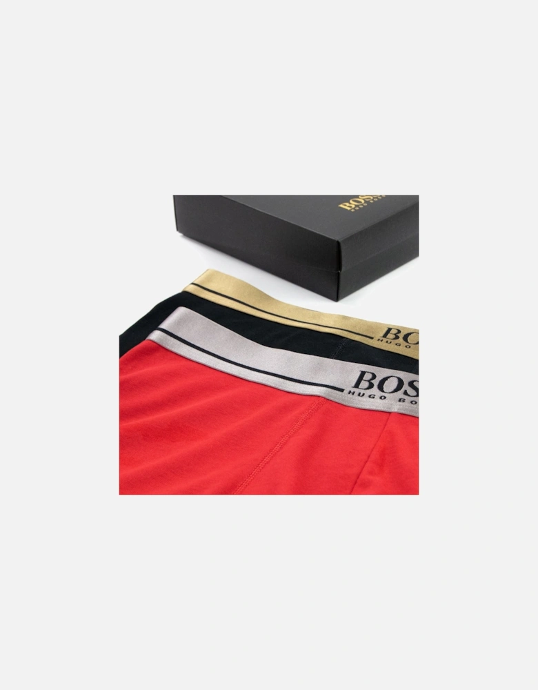 2 Pack Trunks Black & Red