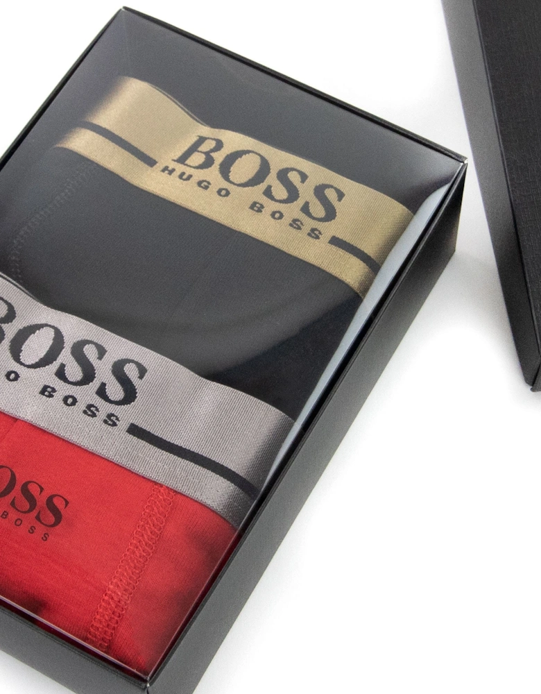 2 Pack Trunks Black & Red