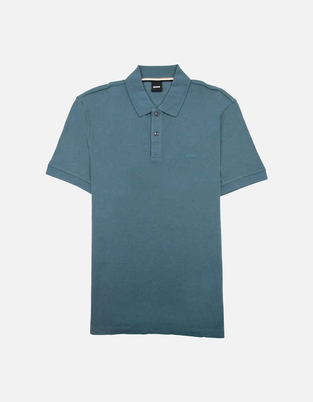 Pallas Embroidered Logo S/s Polo Turquoise 445, 5 of 4