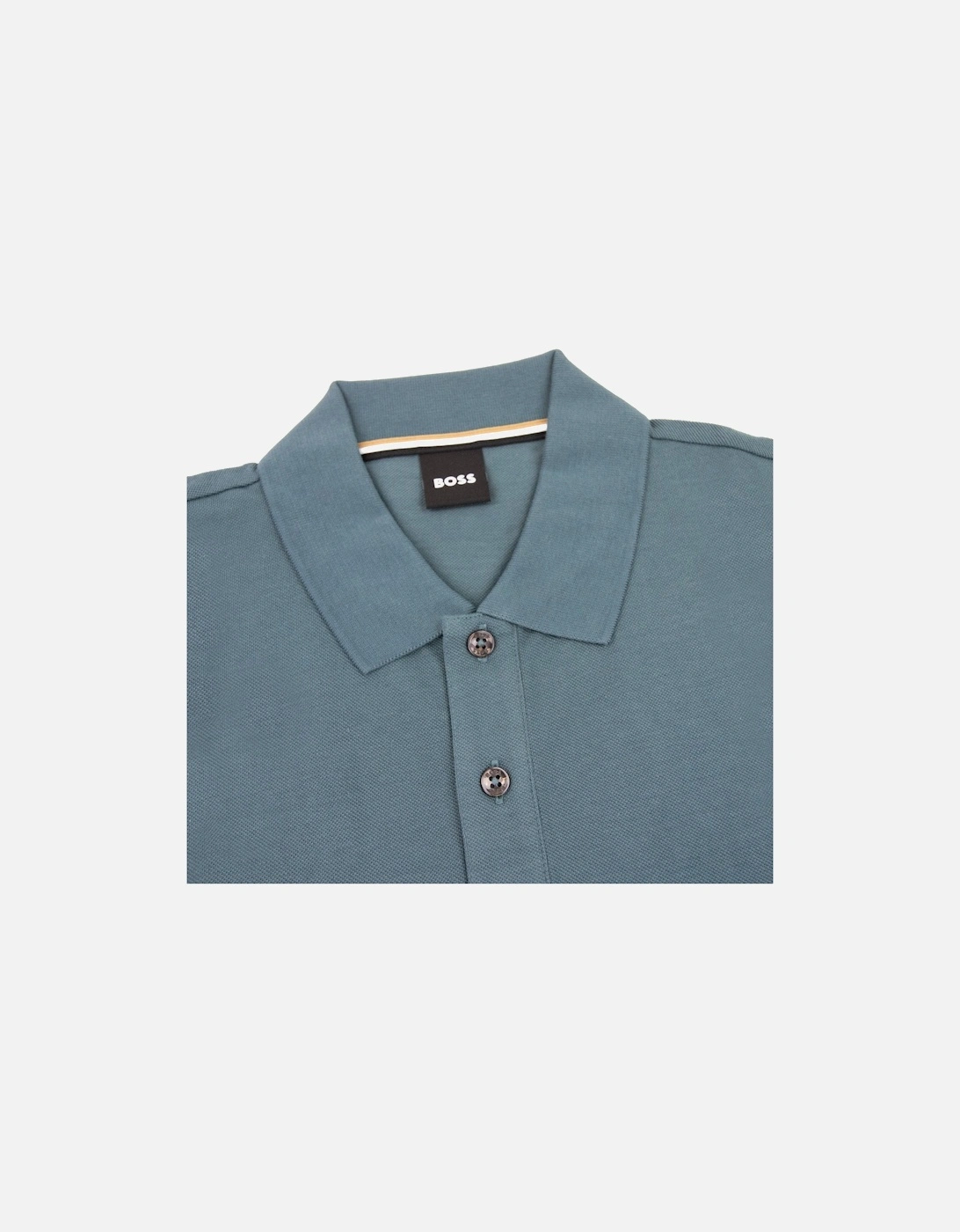 Pallas Embroidered Logo S/s Polo Turquoise 445