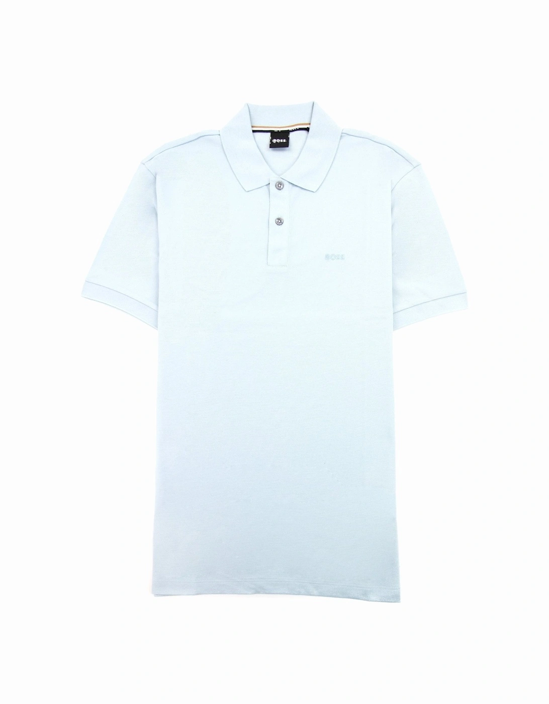 Pallas Embroidered Logo S/s Polo Light Blue 457, 5 of 4