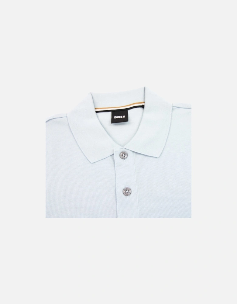 Pallas Embroidered Logo S/s Polo Light Blue 457