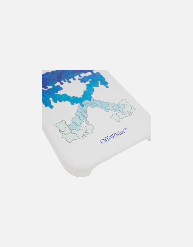 Off White Blue Mark Iphone 12 Mini Cover White/blue