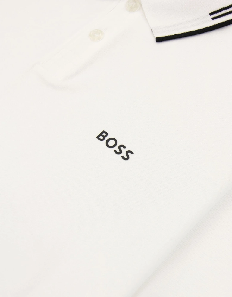 Paul Slim Fit Polo White 100