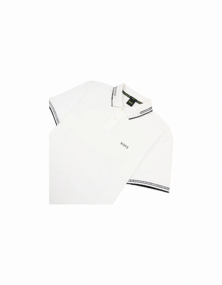 Paul Slim Fit Polo White 100