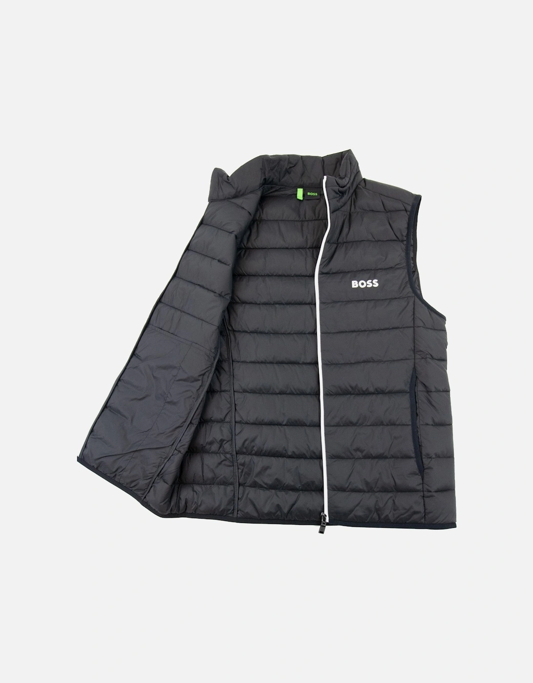 V Thor Logo Detail Water Repellent Gilet Black 002