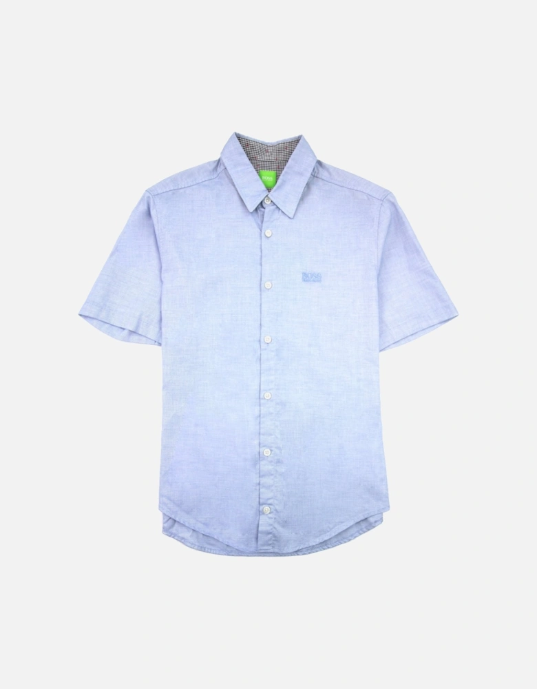 C-busterino Short Sleeve Shirt Baby Blue