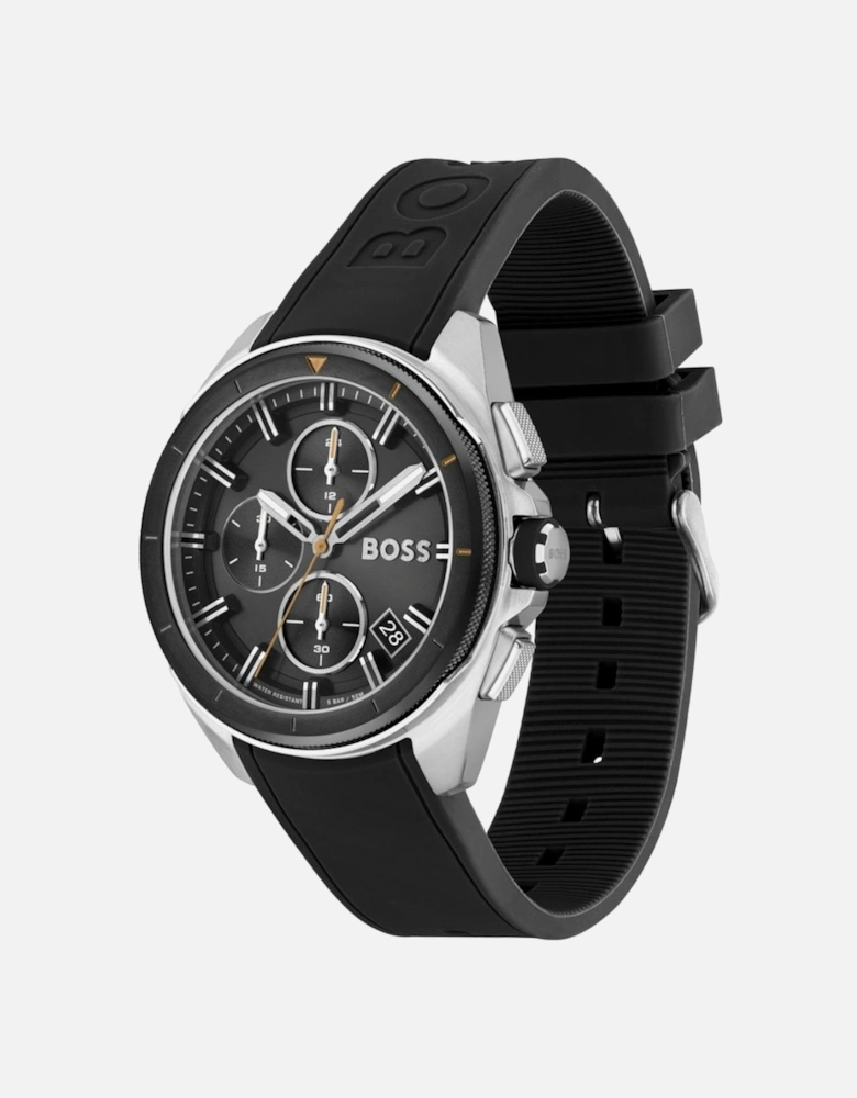 Volane Rubber Strap Watch Black