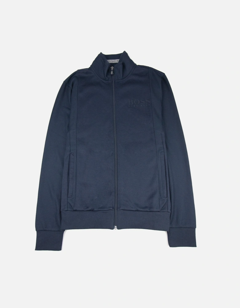 Full Zip Funnel Neck Navy 410