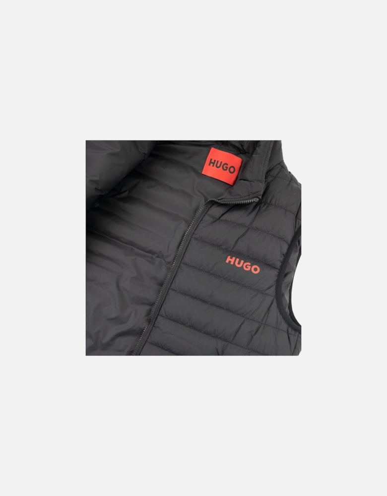 Hugo Bentino2221 Padded Gilet Black 001