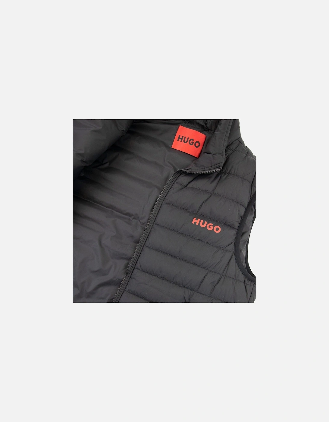 Hugo Bentino2221 Padded Gilet Black 001