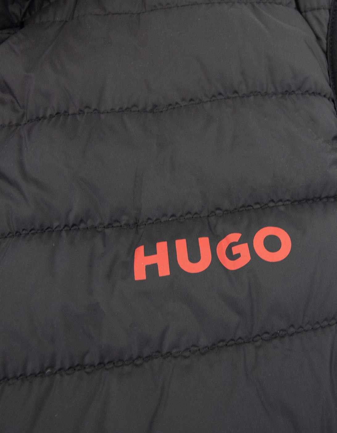Hugo Bentino2221 Padded Gilet Black 001