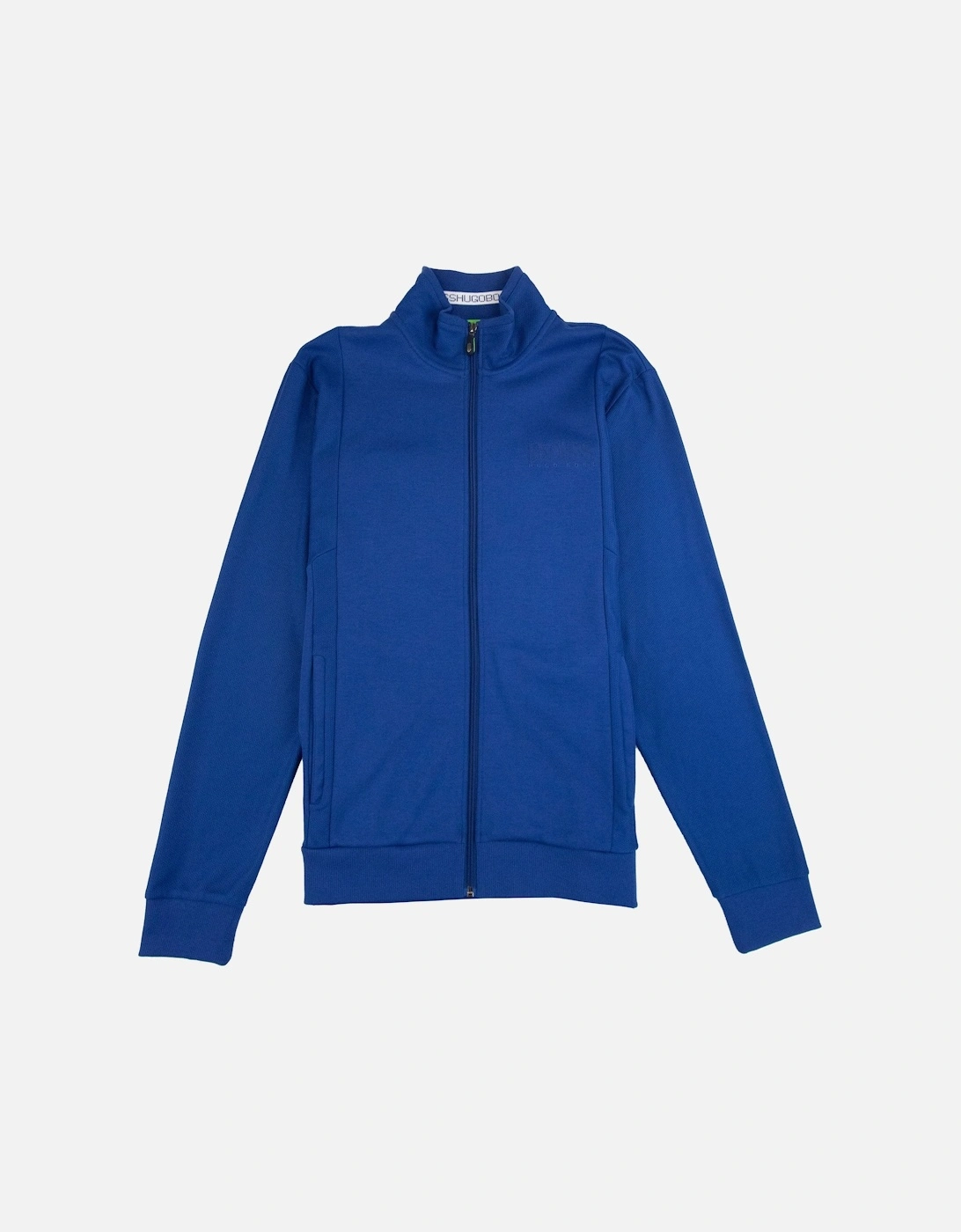 Full Zip Funnel Neck Cardigan Royal Blue, 3 of 2