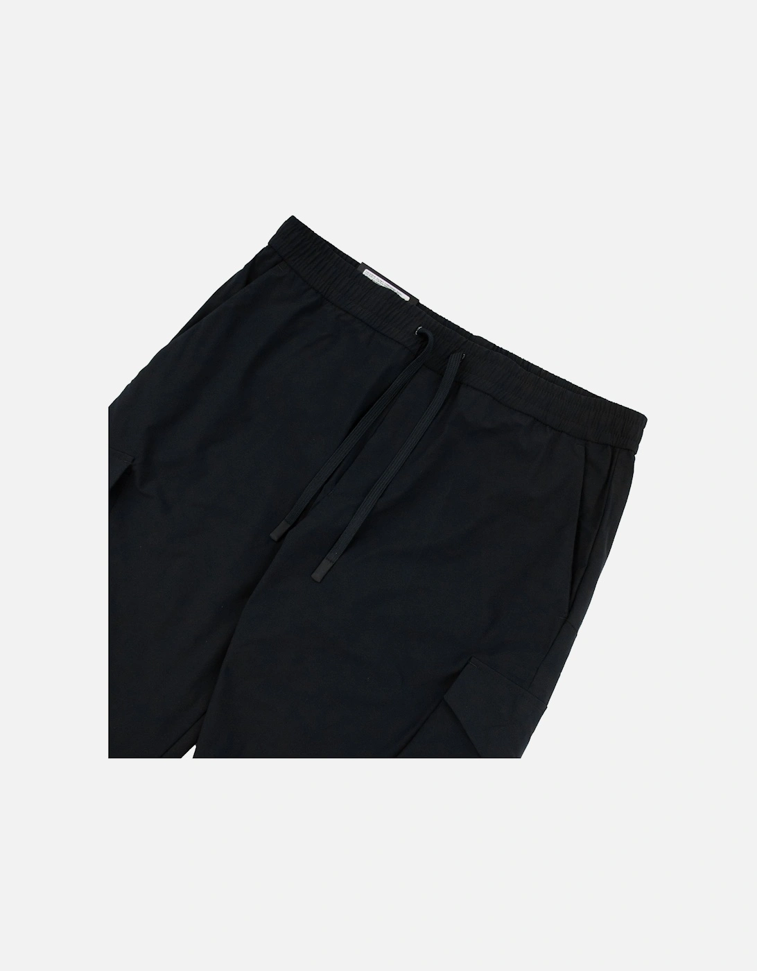 Tapered-fit Trousers In Easy-iron Stretch Poplin Black 001