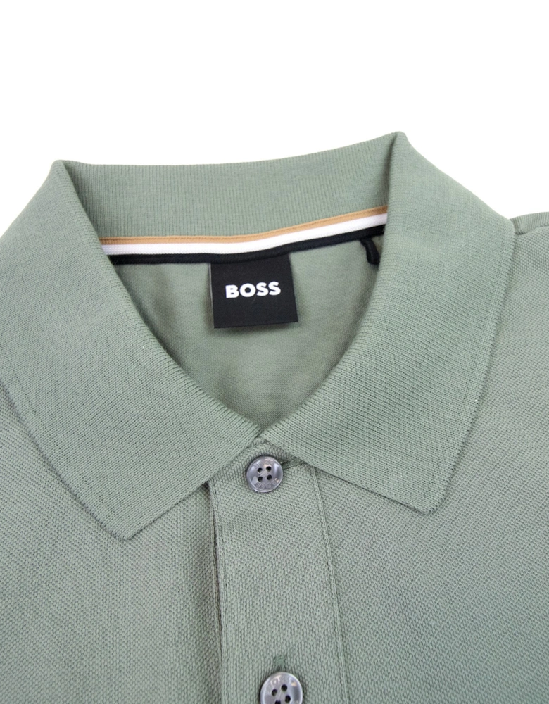Pallas Embroidered Logo S/s Polo Dark Green 343