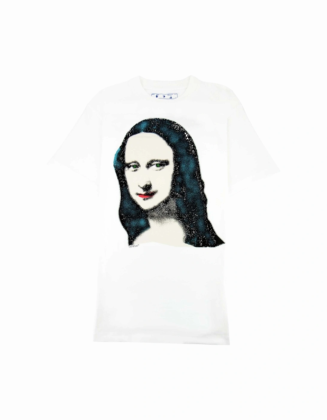 Off White Mona Lisa S/s Over T Shirt White/black, 3 of 2