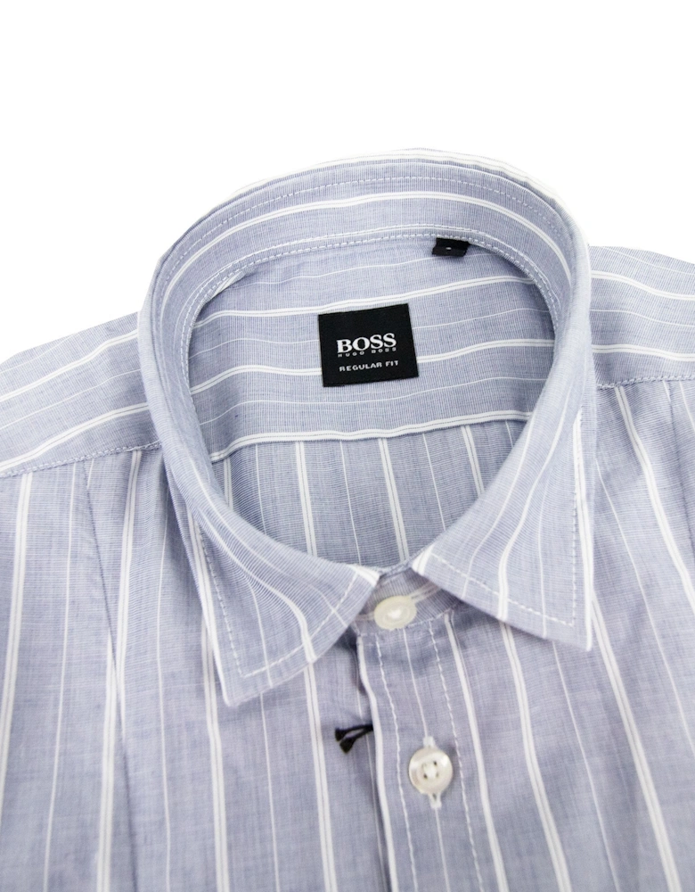 Navada Stripe L/s Shirt Sky Blue SA30