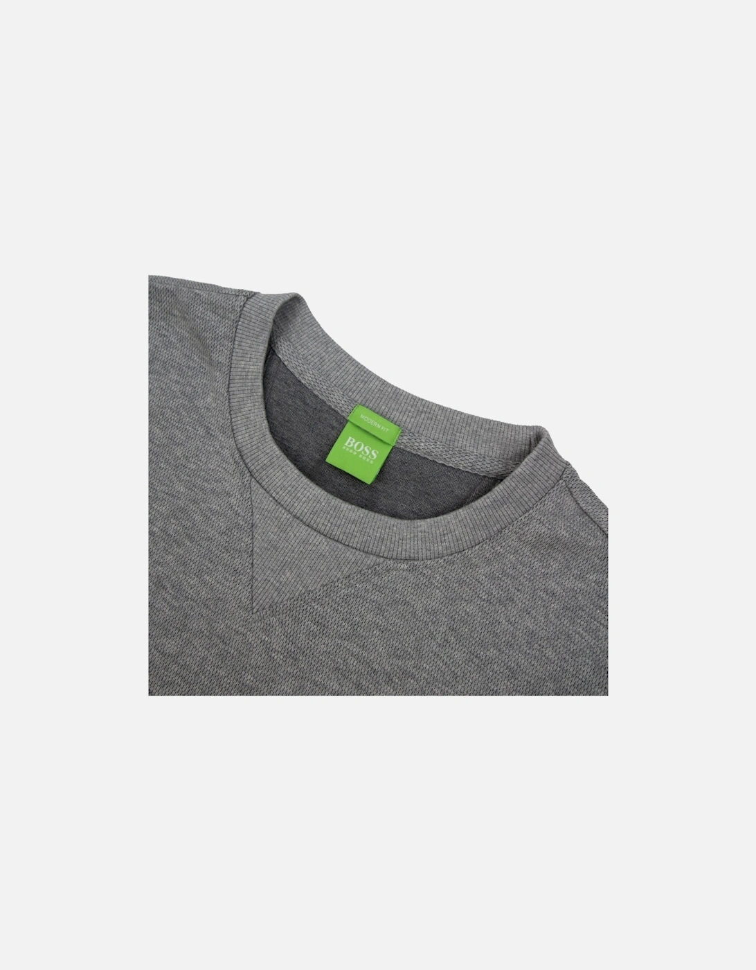 C Salbo Logo Crewneck Sweatshirt Grey 059