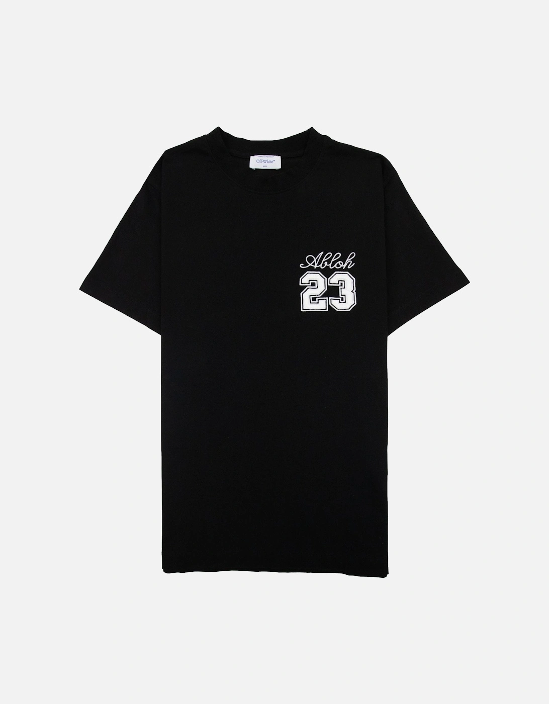 Off White 23 Logo Slim S/s T Shirt Black/white, 7 of 6