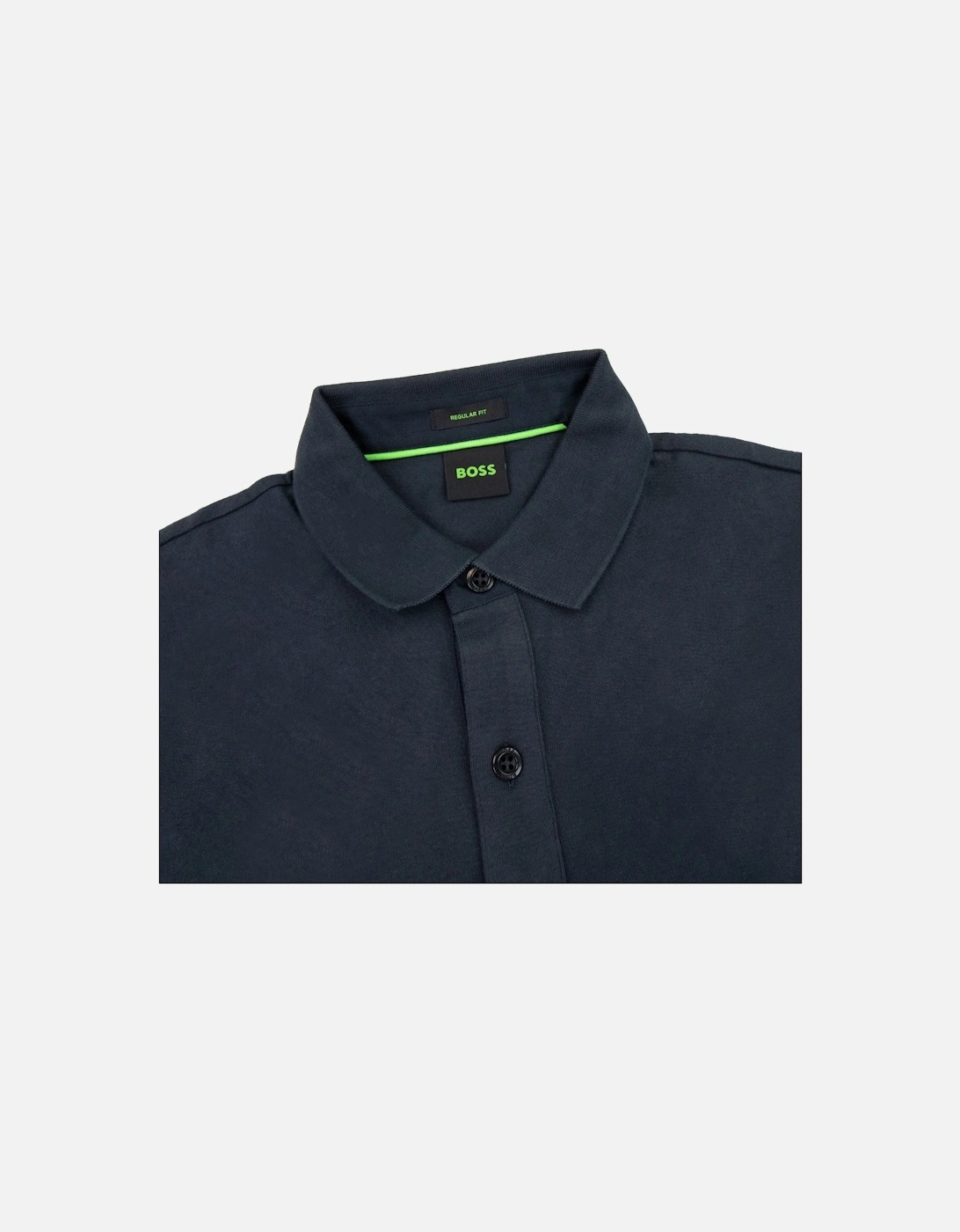 Pavel Embroidered Logo Polo Navy 402