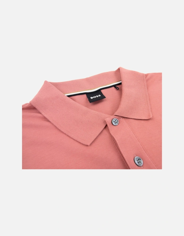 Pallas Embroidered Logo S/s Polo Light Red 692