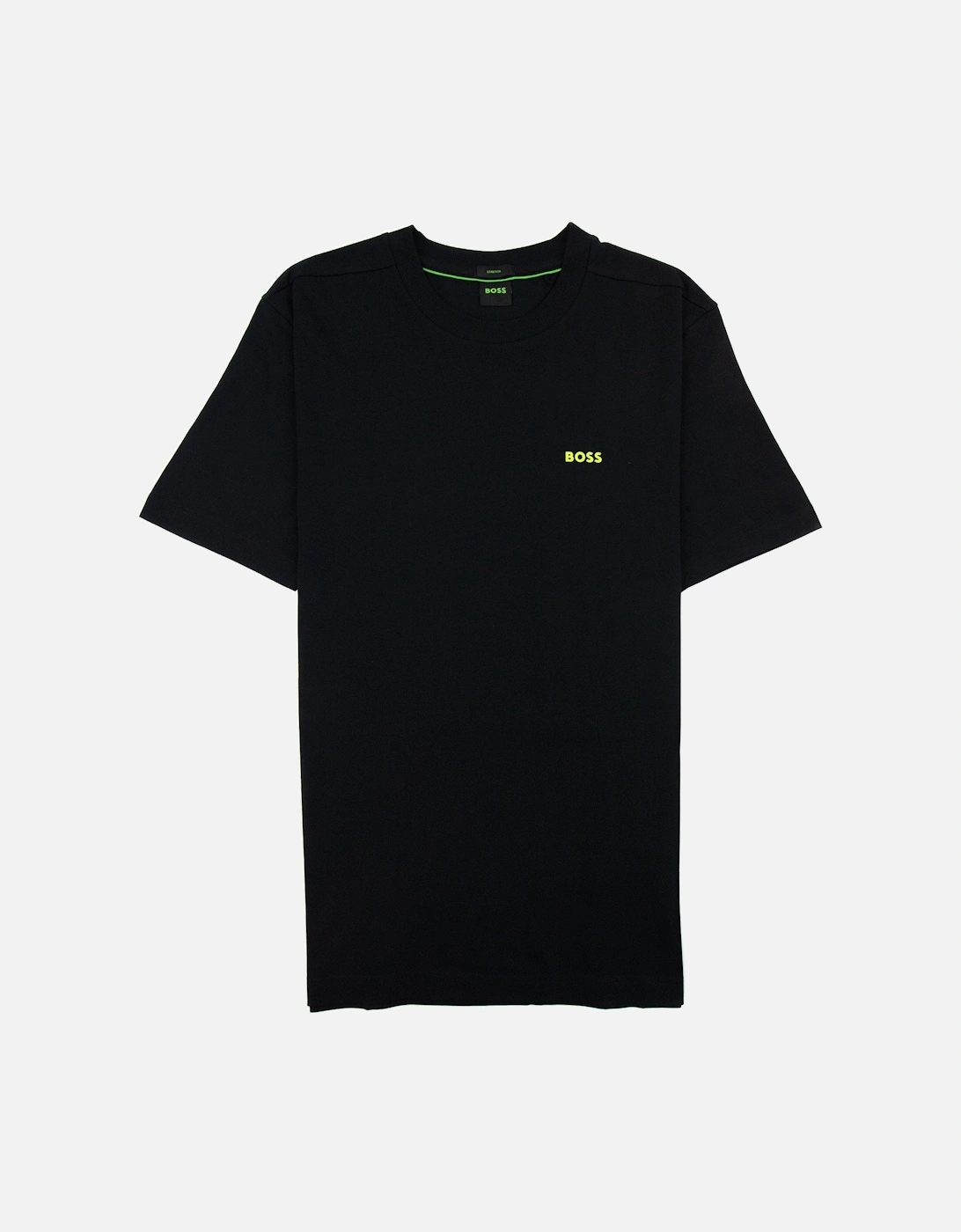 Contrast Printed Logo Tee Black 003, 4 of 3