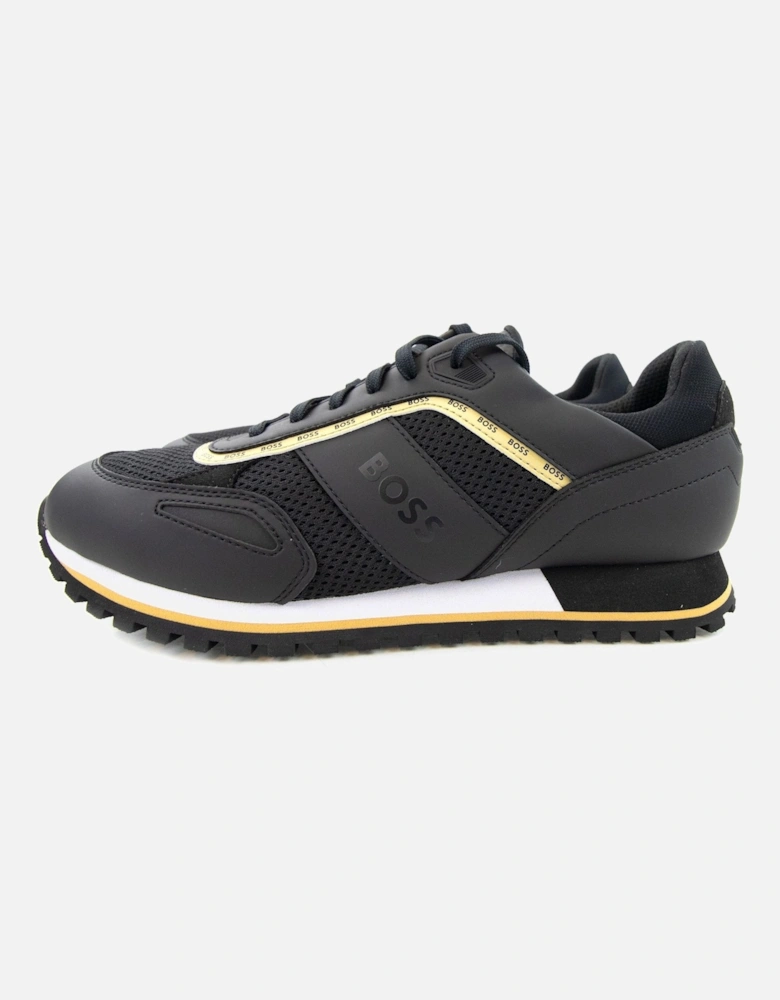 Parkour L Logo Detail Trainer Black 007