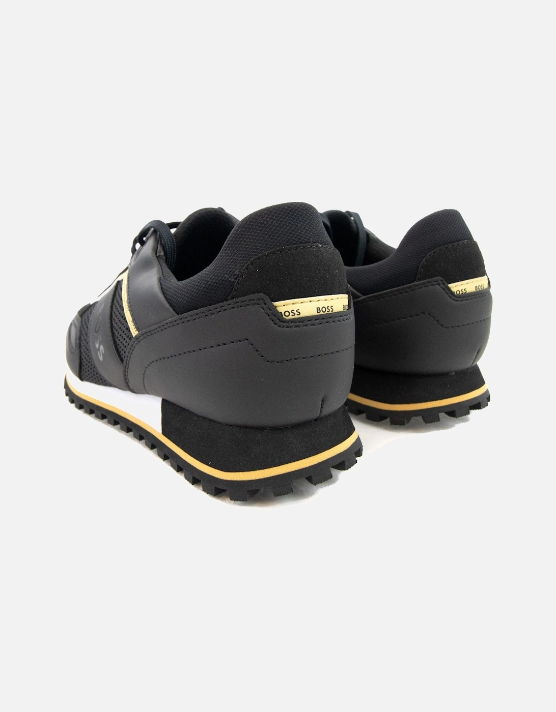 Parkour L Logo Detail Trainer Black 007