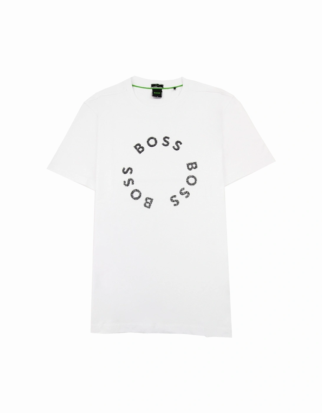 Tee 4 Circle Logo Print T Shirt White 100, 5 of 4