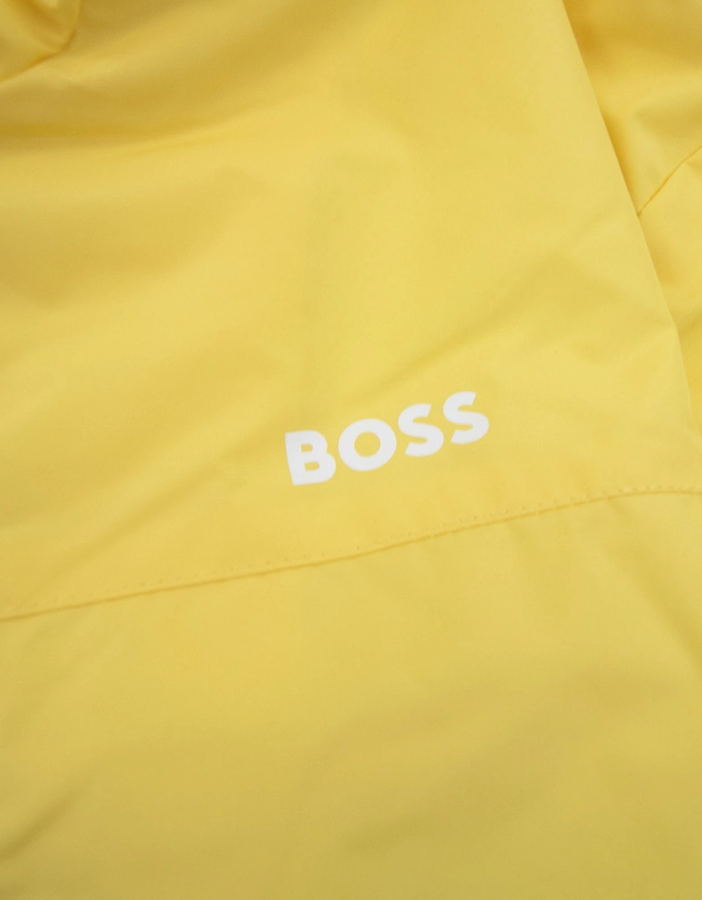 Kids Logo Wind Breaker Jacket Yellow 528