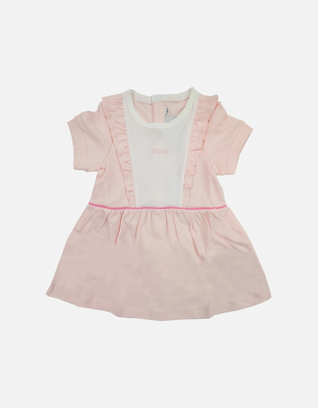 Kids Baby Girl Frill Dress Pink 44l, 5 of 4