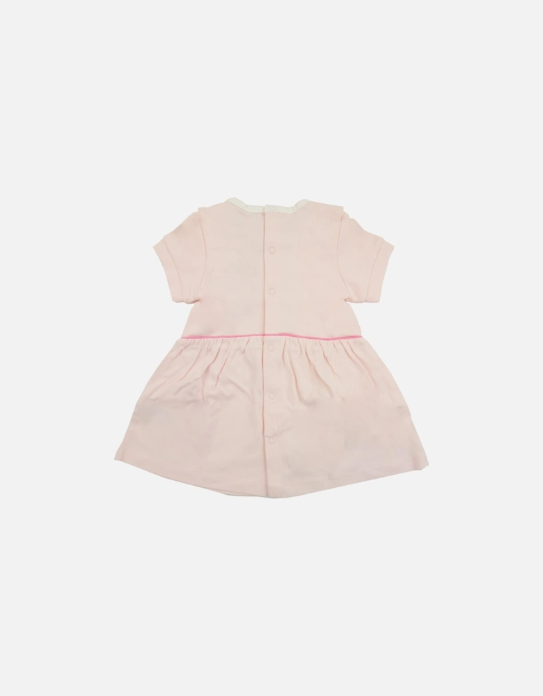 Kids Baby Girl Frill Dress Pink 44l