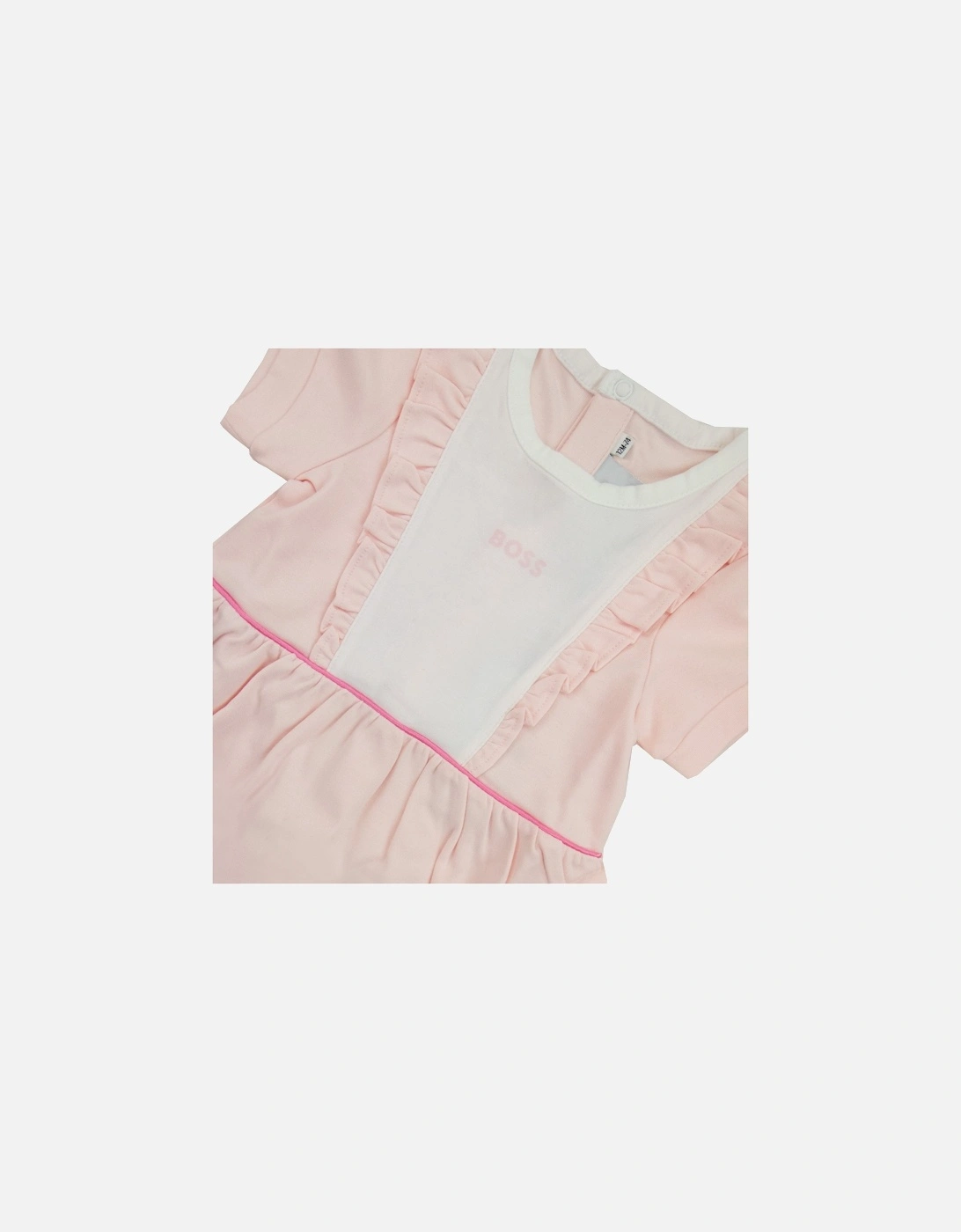 Kids Baby Girl Frill Dress Pink 44l