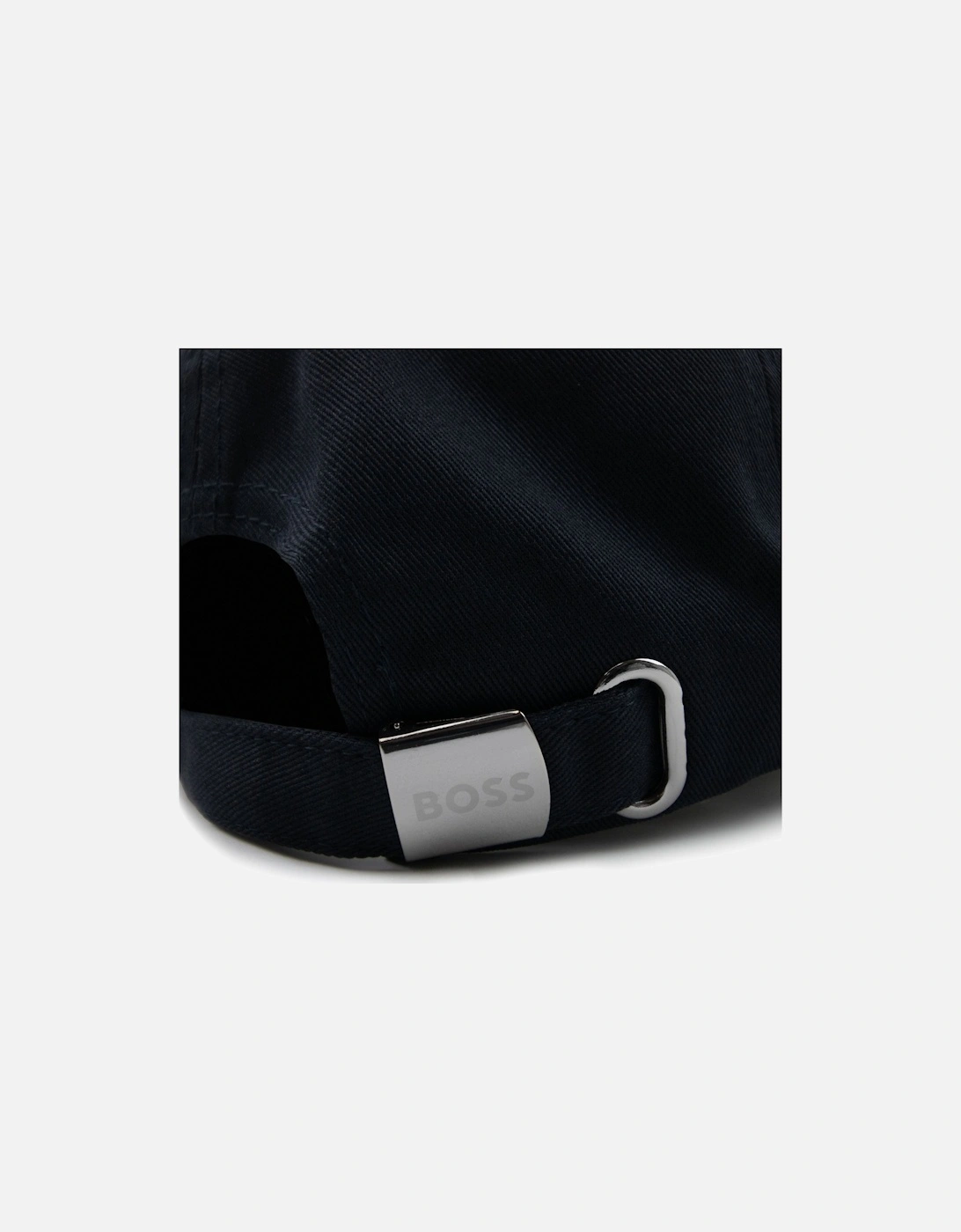 Logo-print Cap In Cotton Twill Navy 402