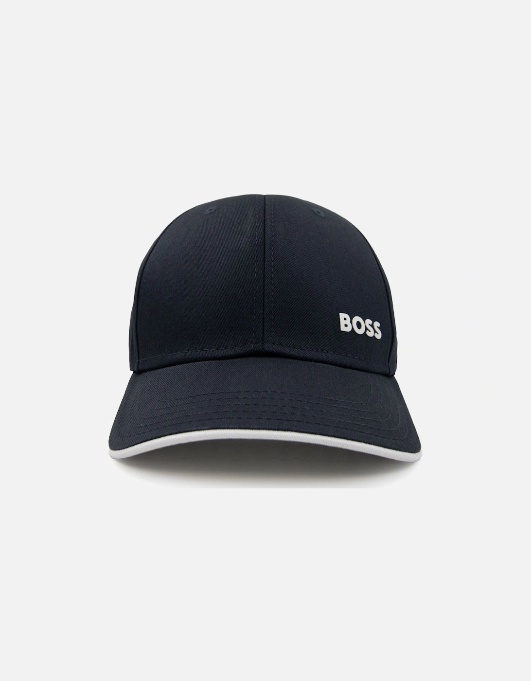 Logo-print Cap In Cotton Twill Navy 402, 6 of 5