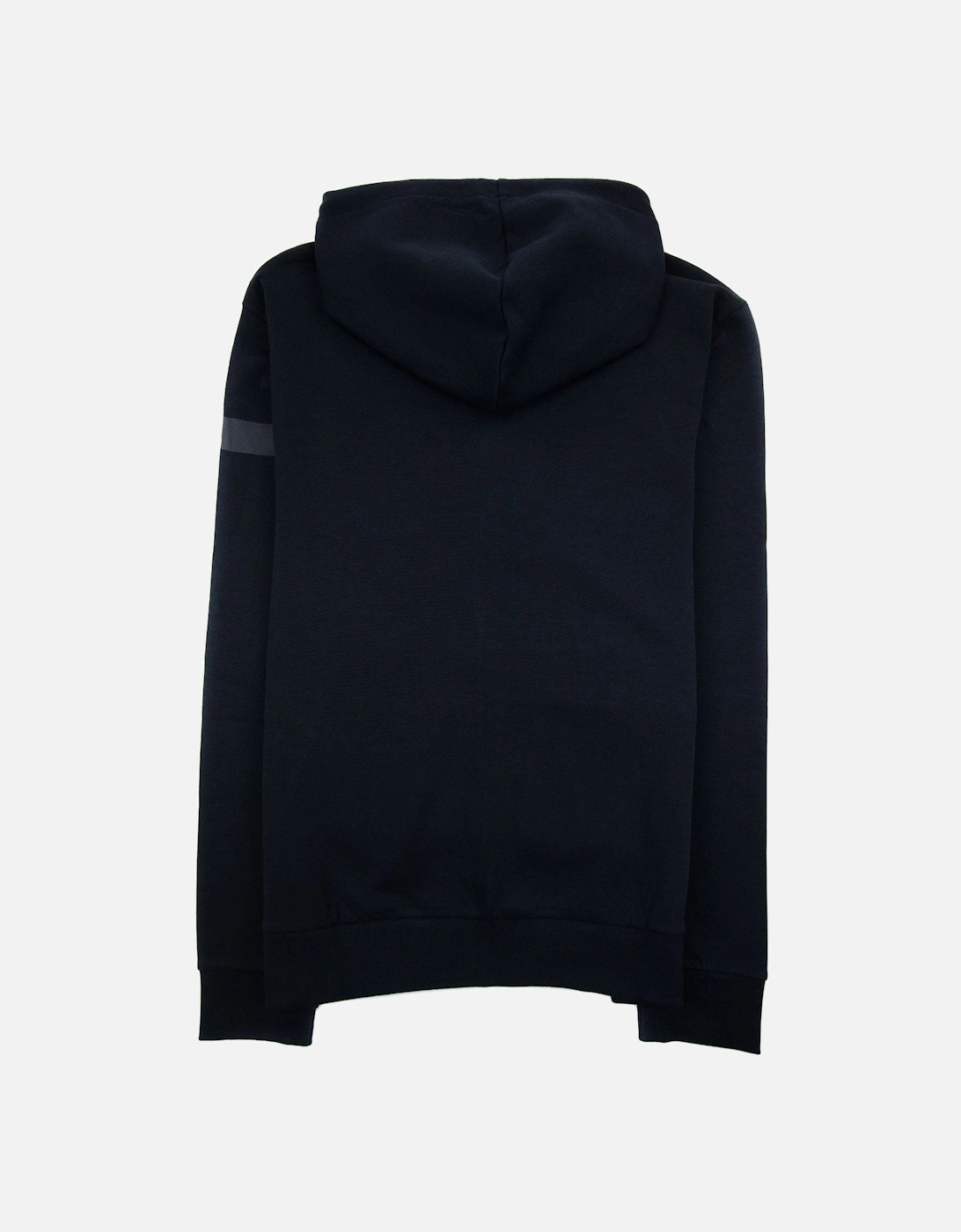 Saggy 1 Stripe Logo Zip Up Hoody Navy 402