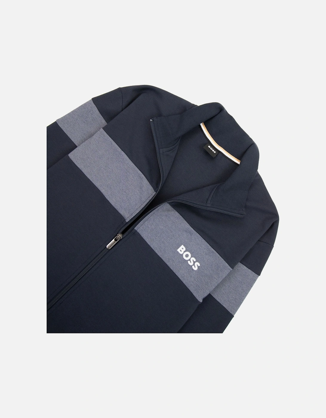 Contrast Insert Logo Tracksuit Jacket Dark Navy 403