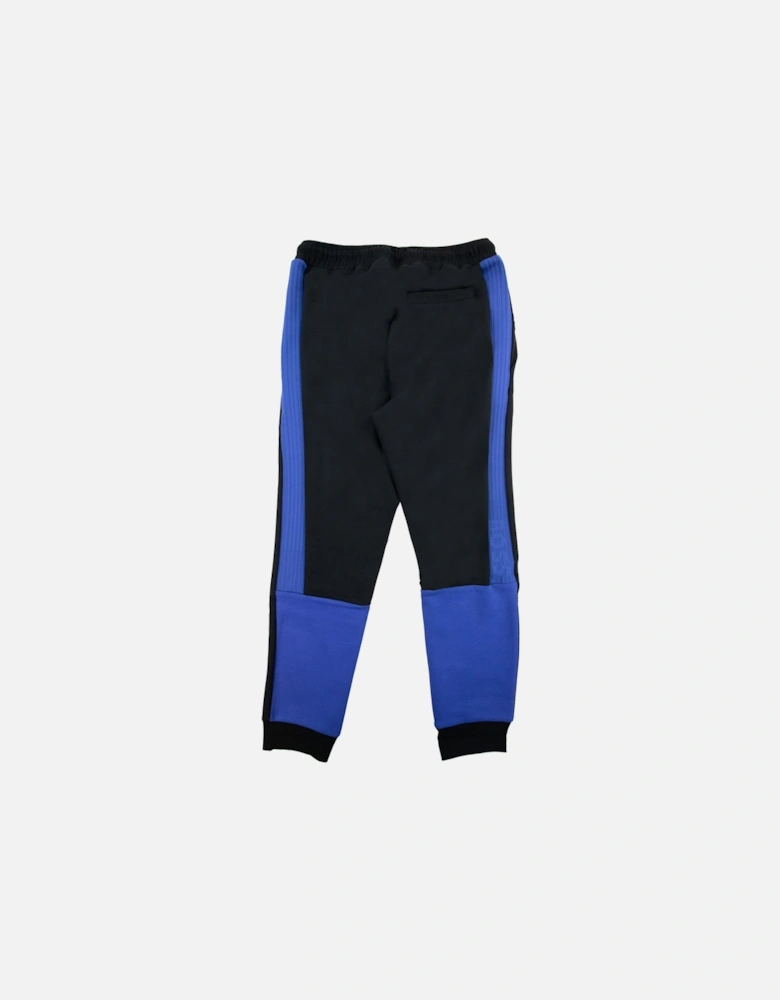 Hadiko 1 Side Stripe Tracksuit Bottoms Black 001
