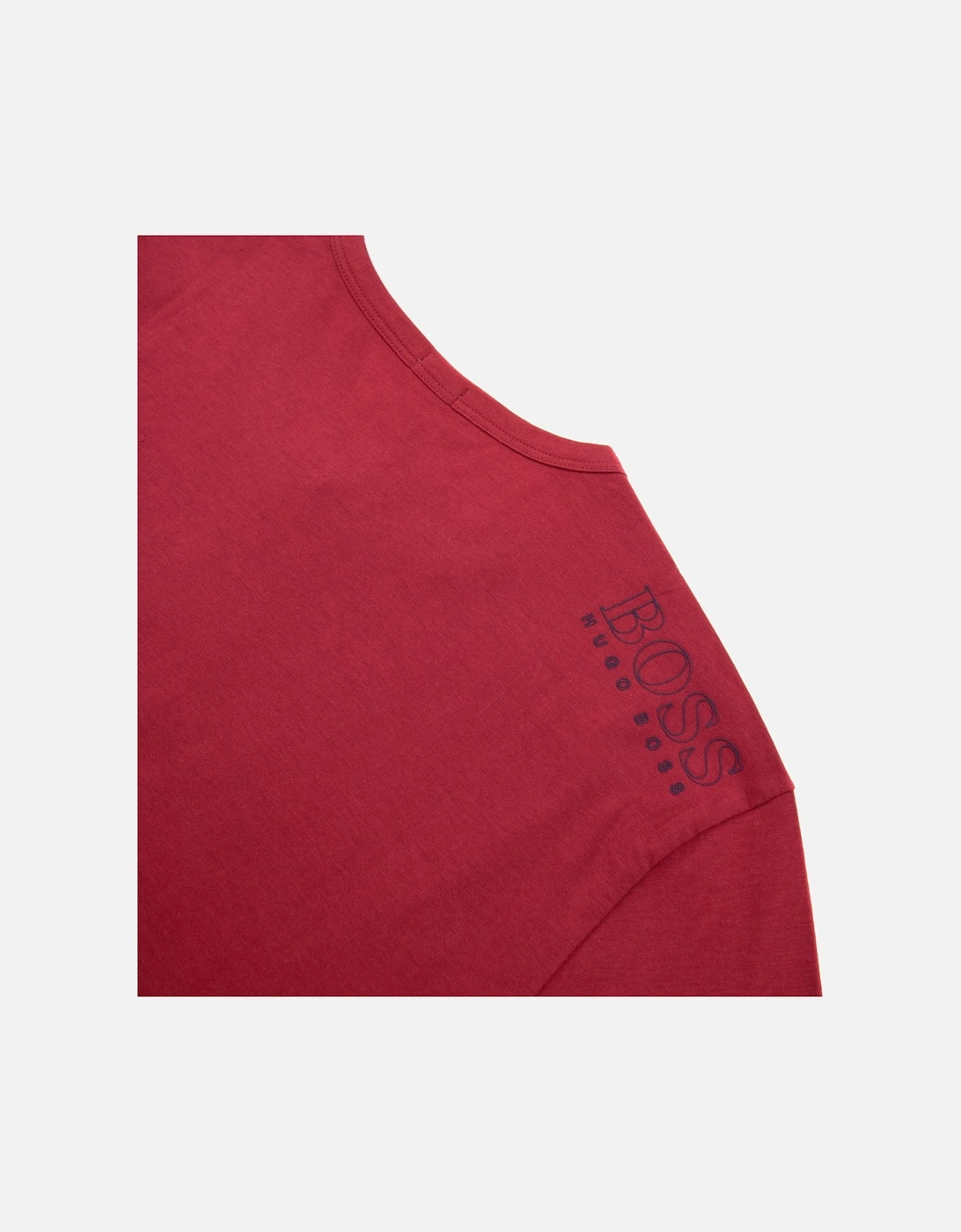 Small Logo Long Sleeve Togn Red