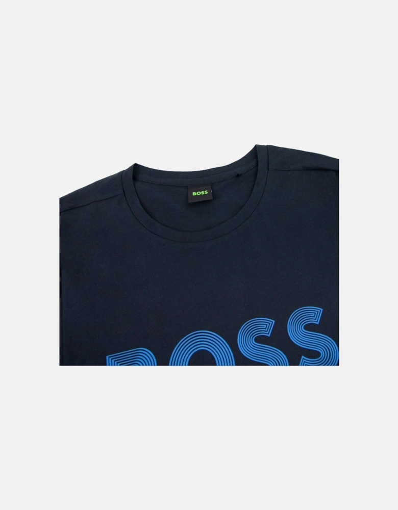 Tee 6 Logo T Shirt Dark Blue 402