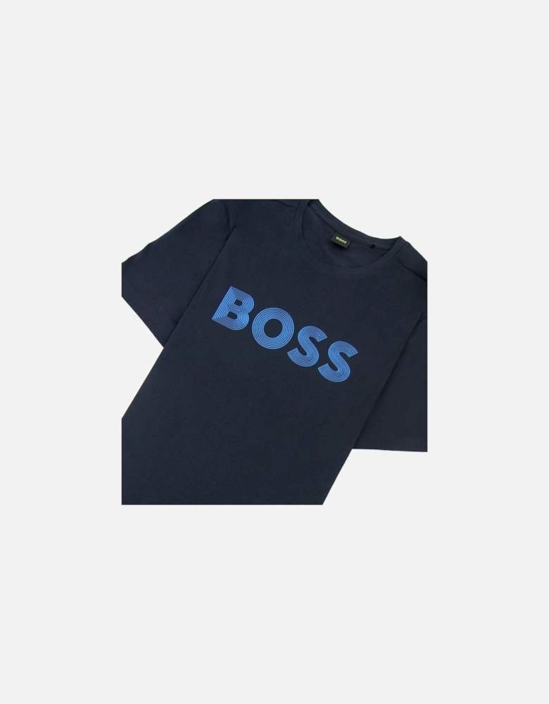 Tee 6 Logo T Shirt Dark Blue 402