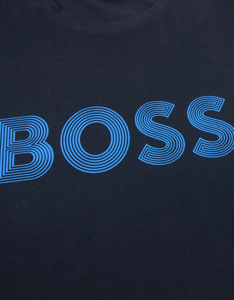 Tee 6 Logo T Shirt Dark Blue 402