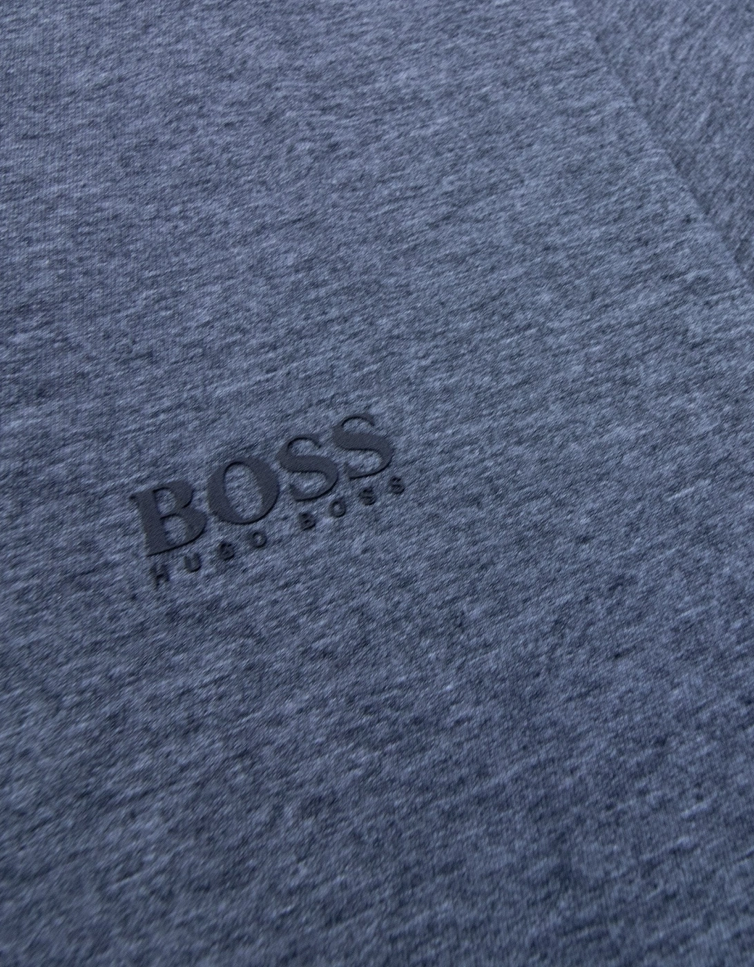 Tee Chest Logo Tshirt Marl Grey